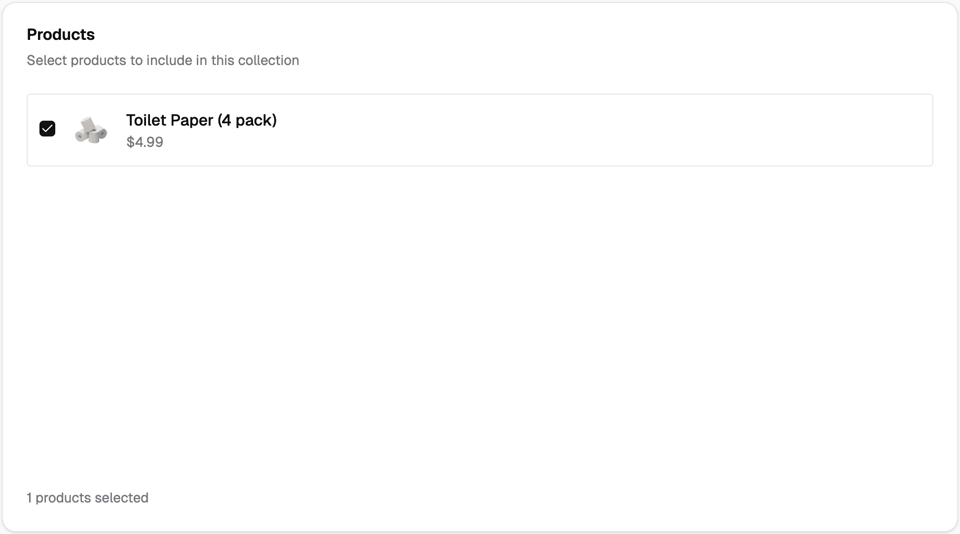 Collection Products